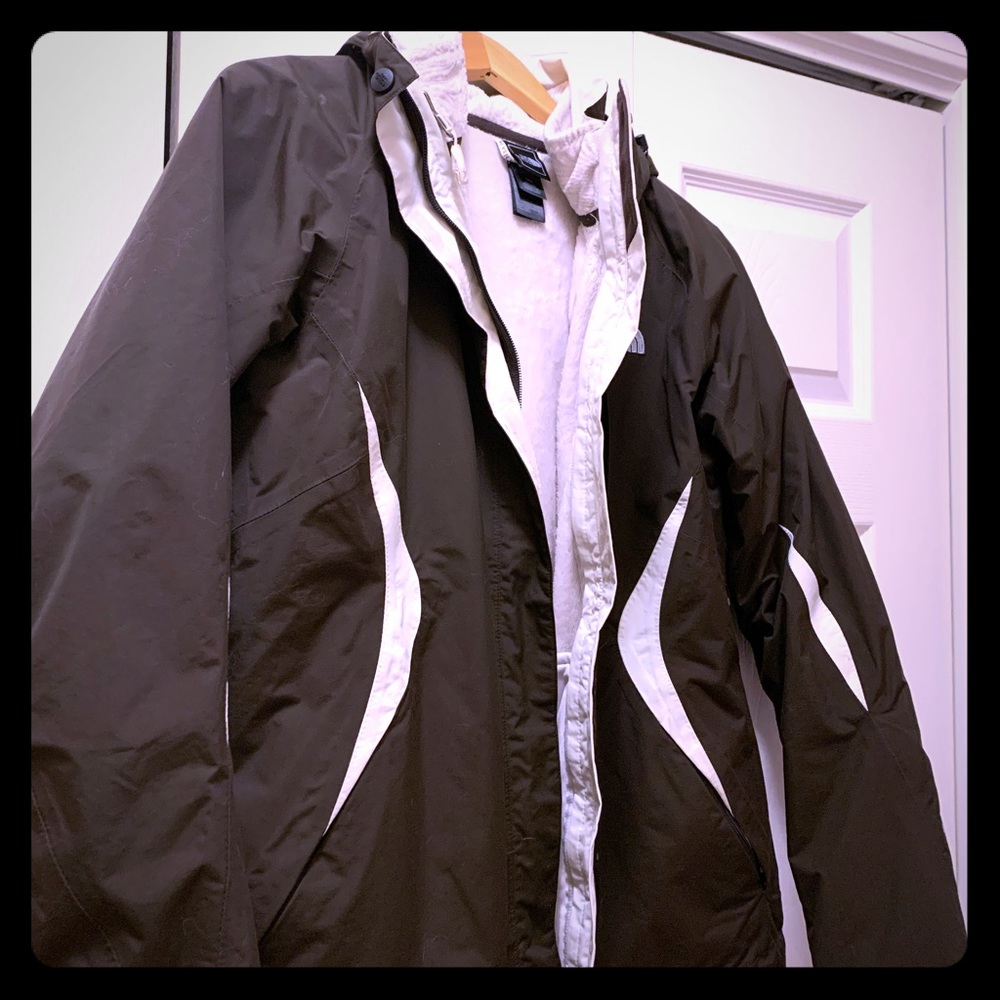 Northface Triclimate hooded 3 in one jacket